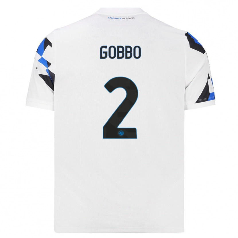 Danxen Niño Camiseta Luca Gobbo #2 Blanco Rojo Azul 2ª Equipación 2026/27 La Camisa México