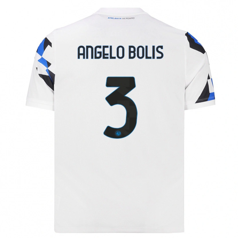 Danxen Niño Camiseta Tommaso Angelo Bolis #3 Blanco Rojo Azul 2ª Equipación 2026/27 La Camisa México