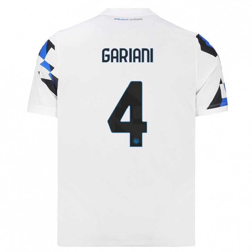 Danxen Niño Camiseta Niccolò Gariani #4 Blanco Rojo Azul 2ª Equipación 2026/27 La Camisa México