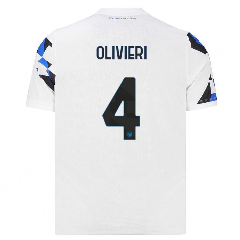 Danxen Niño Camiseta Francesco Olivieri #4 Blanco Rojo Azul 2ª Equipación 2026/27 La Camisa México