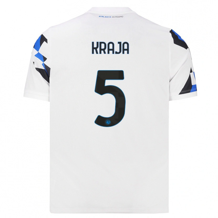 Danxen Niño Camiseta Erdis Kraja #5 Blanco Rojo Azul 2ª Equipación 2026/27 La Camisa México