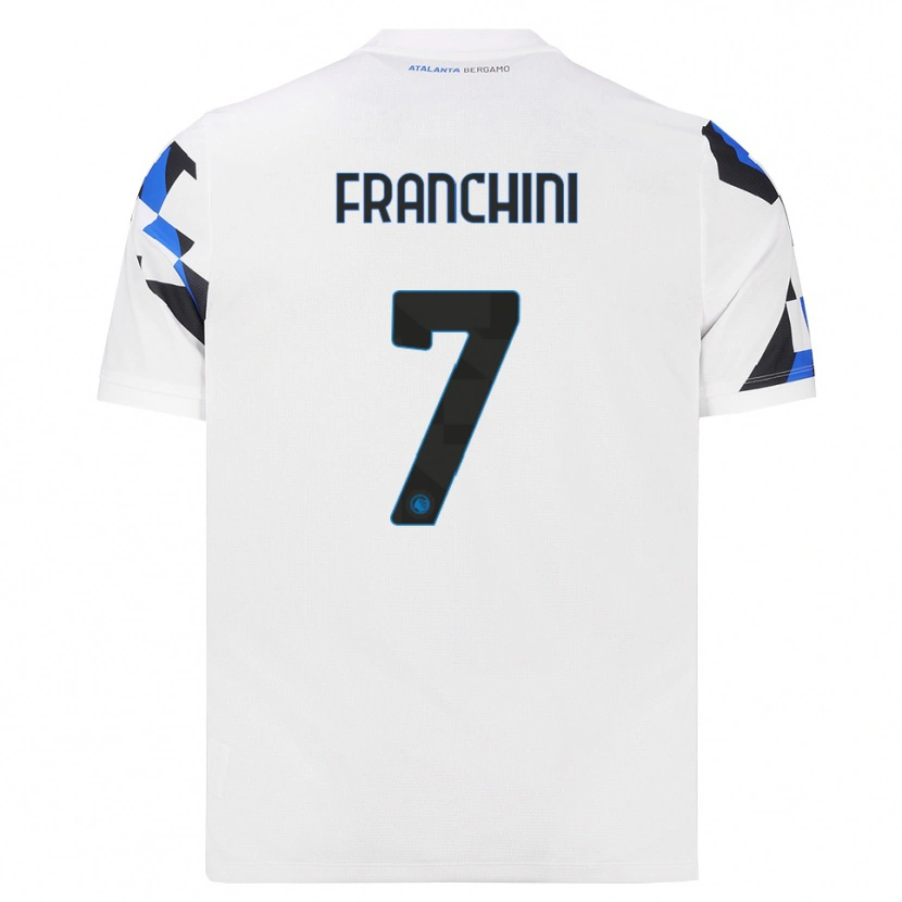 Danxen Niño Camiseta Alessandro Franchini #7 Blanco Rojo Azul 2ª Equipación 2026/27 La Camisa México