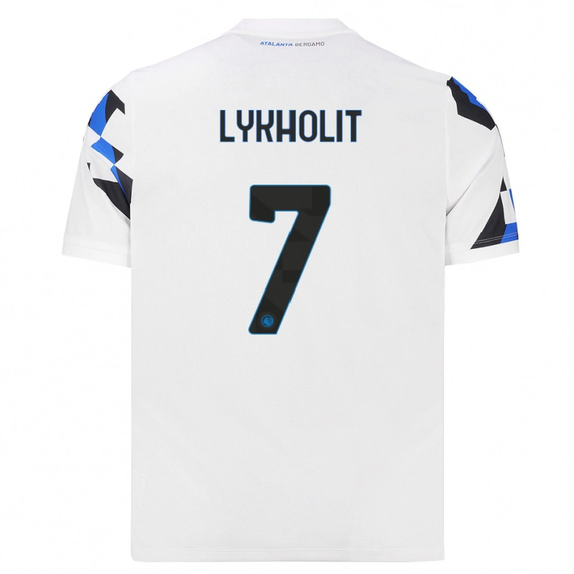 Danxen Niño Camiseta Ivan Lykholit #7 Blanco Rojo Azul 2ª Equipación 2026/27 La Camisa México