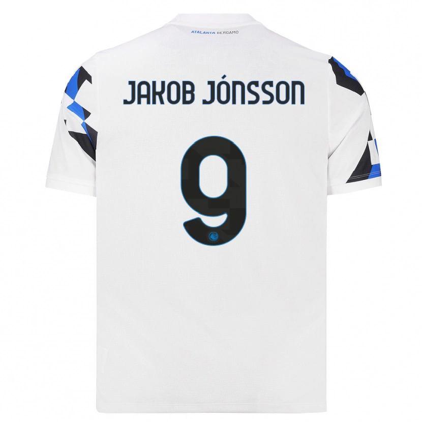 Danxen Niño Camiseta Birkir Jakob Jónsson #9 Blanco Rojo Azul 2ª Equipación 2026/27 La Camisa México