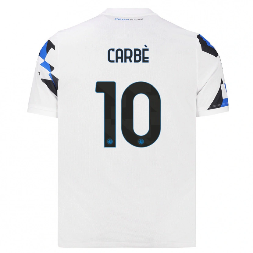 Danxen Niño Camiseta Alessio Carbè #10 Blanco Rojo Azul 2ª Equipación 2026/27 La Camisa México