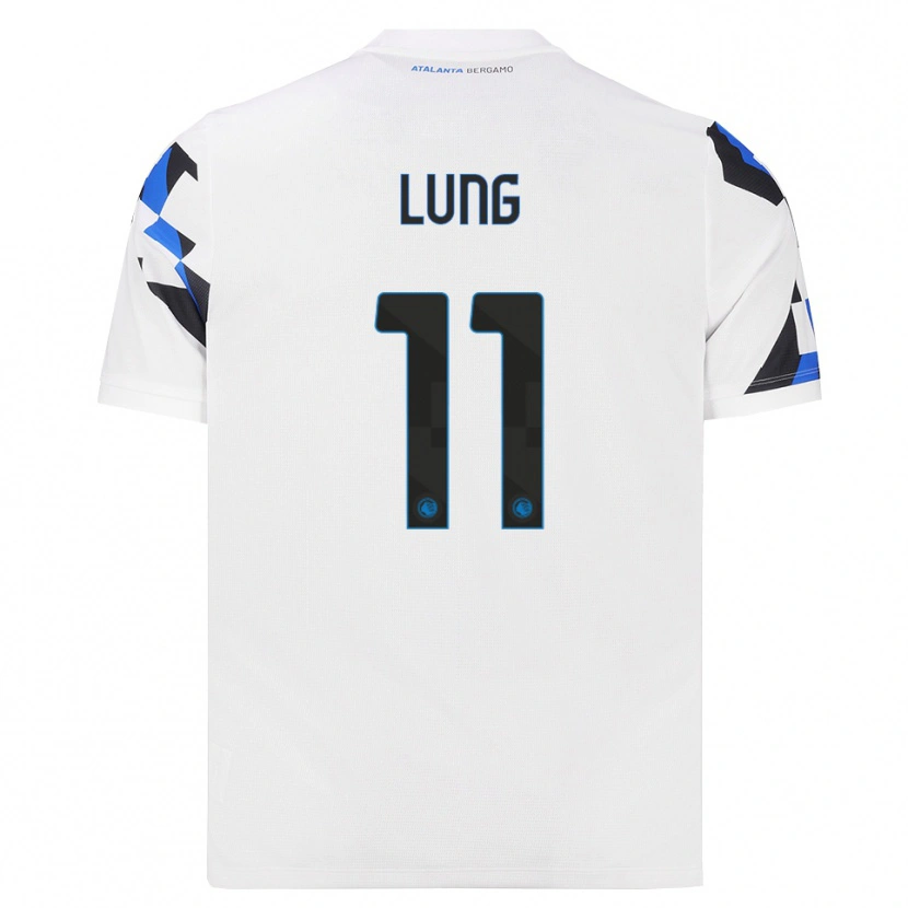 Danxen Niño Camiseta Matia Lung #11 Blanco Rojo Azul 2ª Equipación 2026/27 La Camisa México