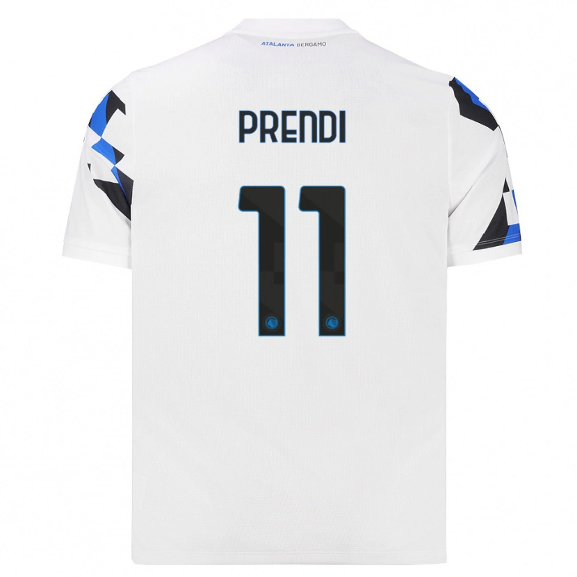 Danxen Niño Camiseta Samuel Prendi #11 Blanco Rojo Azul 2ª Equipación 2026/27 La Camisa México