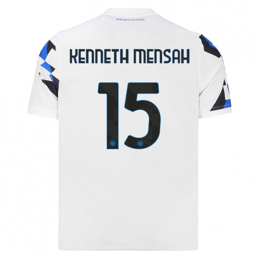 Danxen Niño Camiseta Anthony Kenneth Mensah #15 Blanco Rojo Azul 2ª Equipación 2026/27 La Camisa México