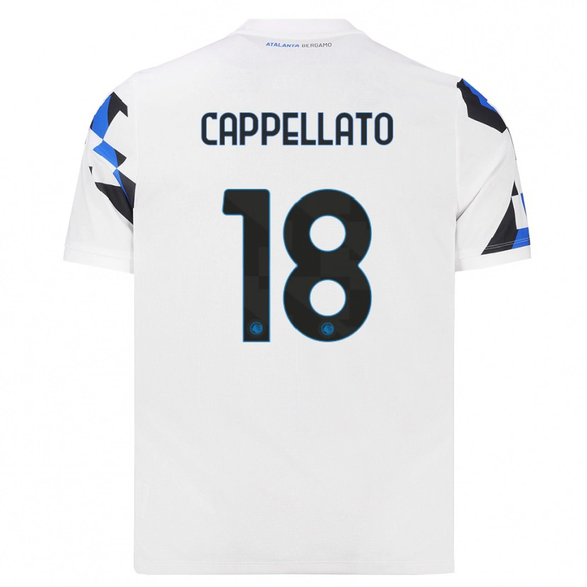 Danxen Niño Camiseta Nicola Cappellato #18 Blanco Rojo Azul 2ª Equipación 2026/27 La Camisa México
