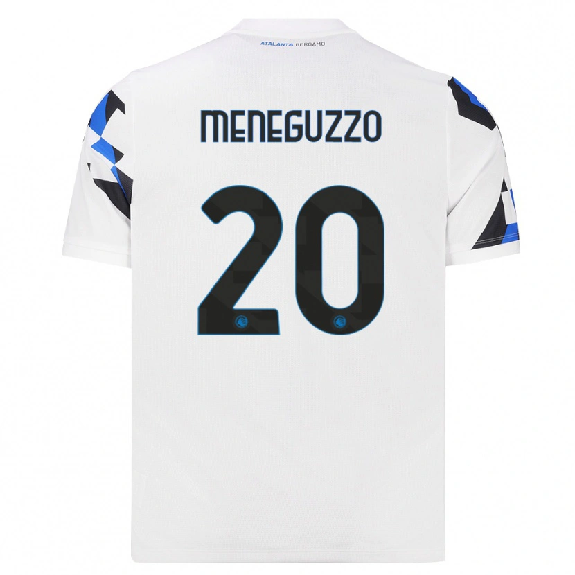 Danxen Niño Camiseta Davide Meneguzzo #20 Blanco Rojo Azul 2ª Equipación 2026/27 La Camisa México