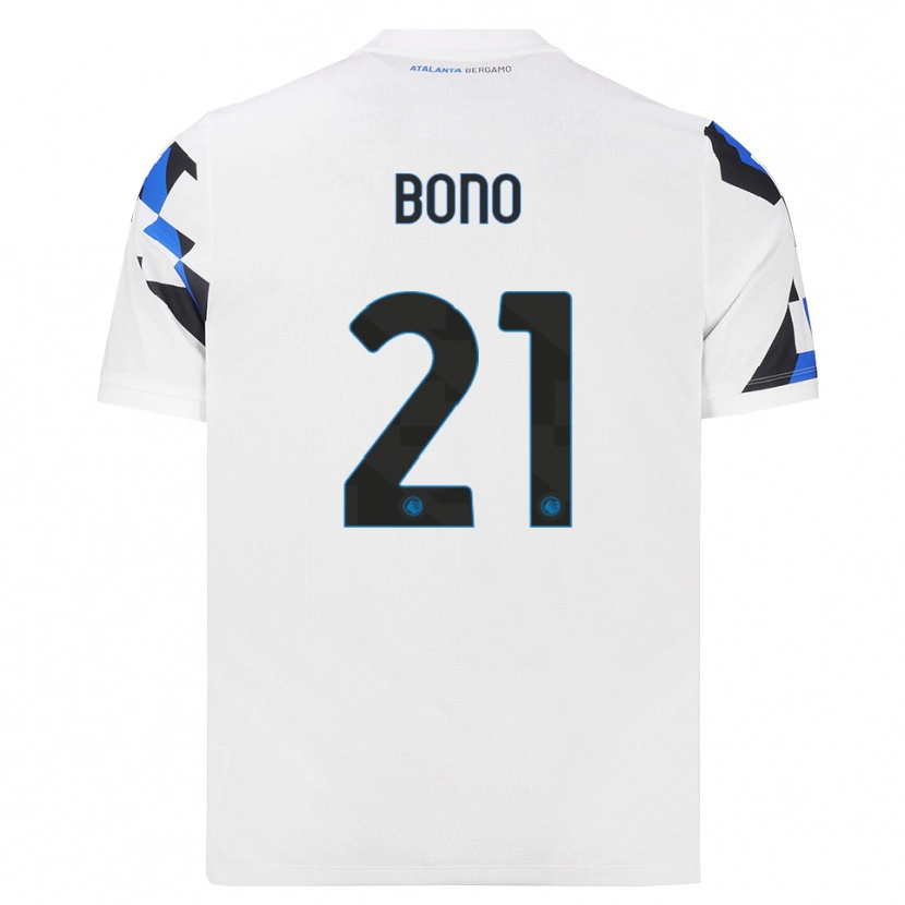 Danxen Niño Camiseta Davide Bono #21 Blanco Rojo Azul 2ª Equipación 2026/27 La Camisa México