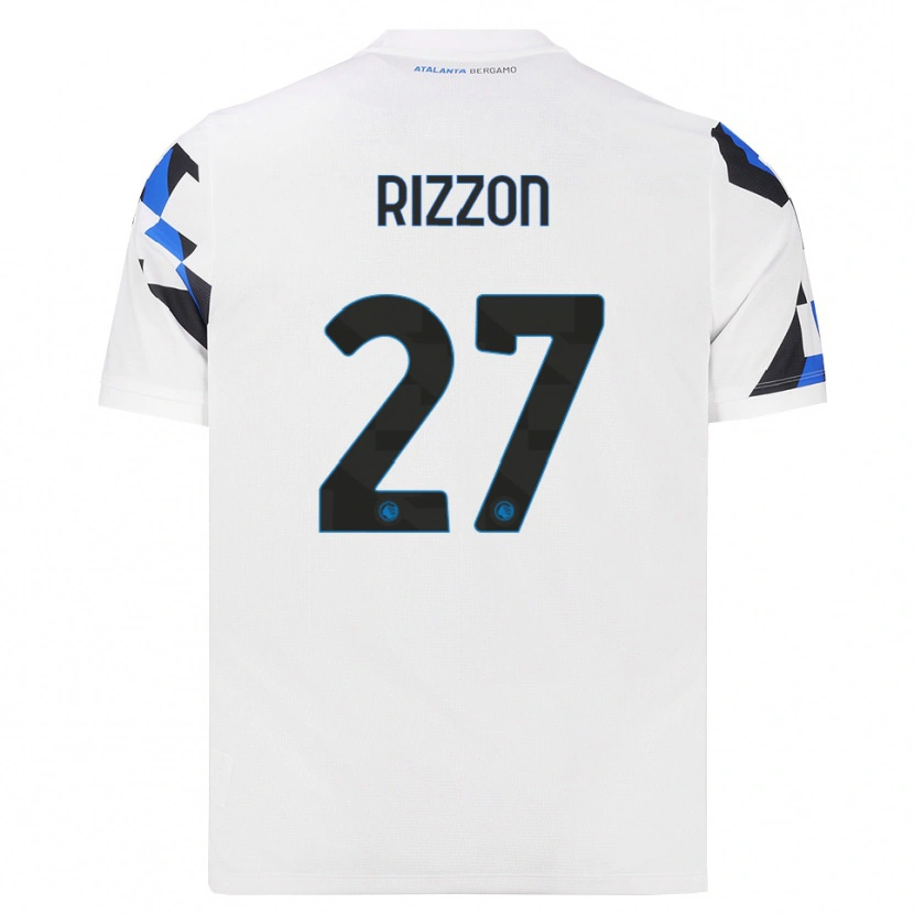 Danxen Niño Camiseta Giulia Rizzon #27 Blanco Rojo Azul 2ª Equipación 2026/27 La Camisa México