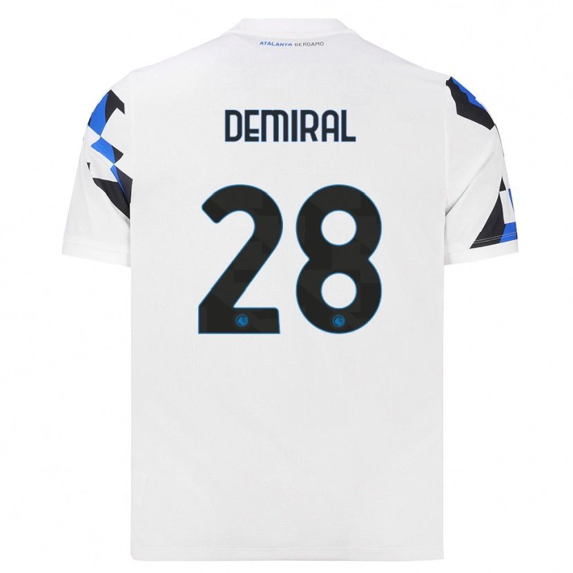 Danxen Niño Camiseta Merih Demiral #28 Blanco Rojo Azul 2ª Equipación 2026/27 La Camisa México