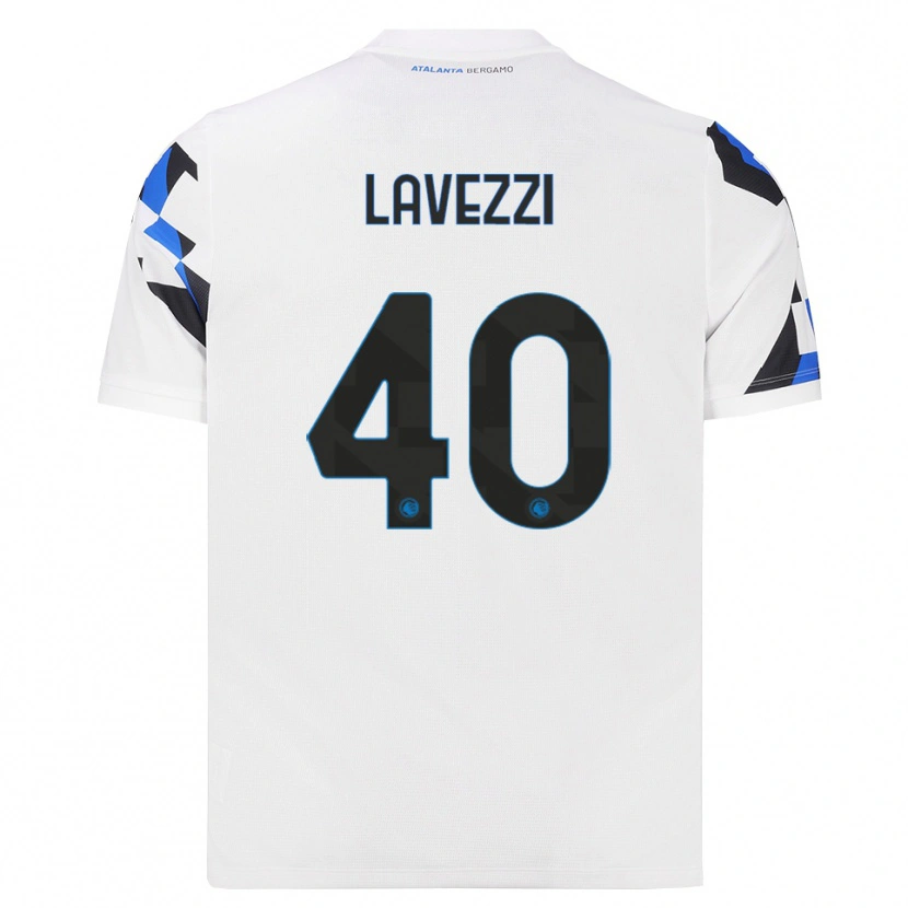 Danxen Niño Camiseta Filippo Lavezzi #40 Blanco Rojo Azul 2ª Equipación 2026/27 La Camisa México