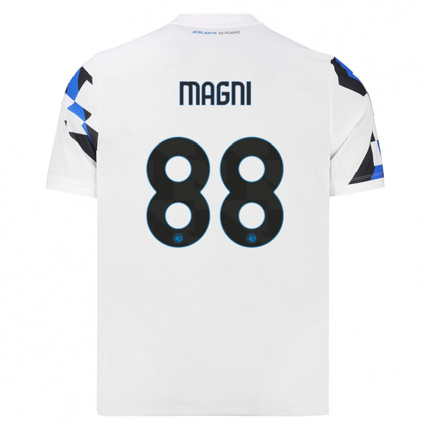 Danxen Niño Camiseta Gloria Magni #88 Blanco Rojo Azul 2ª Equipación 2026/27 La Camisa México