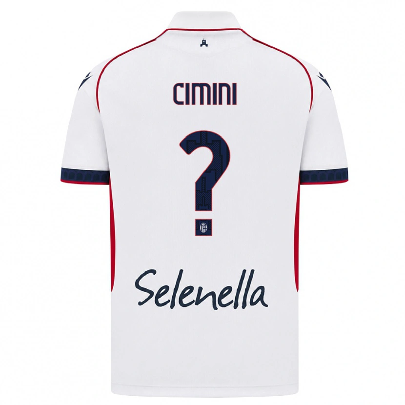 Danxen Niño Camiseta Linda Tucceri Cimini #0 Blanco Rojo Azul Real 2ª Equipación 2026/27 La Camisa México