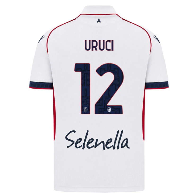 Danxen Niño Camiseta Klejton Uruci #12 Blanco Rojo Azul Real 2ª Equipación 2026/27 La Camisa México