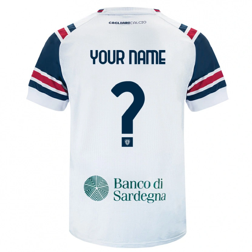 Danxen Niño Camiseta Su Nombre #0 Blanco Rojo Verde 2ª Equipación 2026/27 La Camisa México