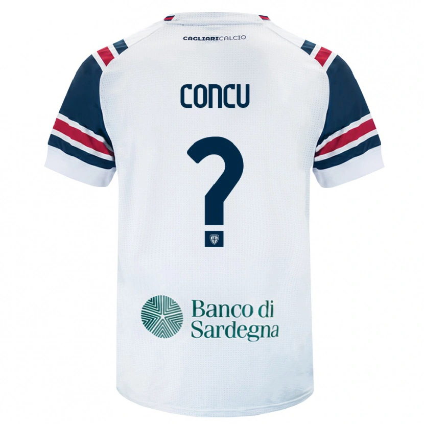 Danxen Niño Camiseta Marco Concu #0 Blanco Rojo Verde 2ª Equipación 2026/27 La Camisa México