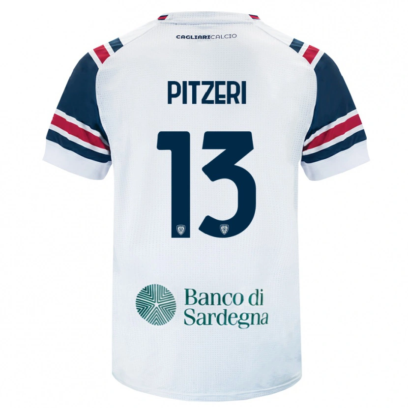 Danxen Niño Camiseta Yari Pitzeri #13 Blanco Rojo Verde 2ª Equipación 2026/27 La Camisa México