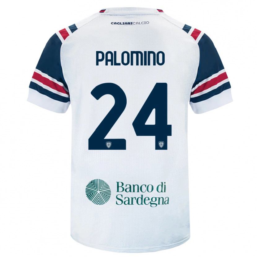 Danxen Niño Camiseta Jose Luis Palomino #24 Blanco Rojo Verde 2ª Equipación 2026/27 La Camisa México