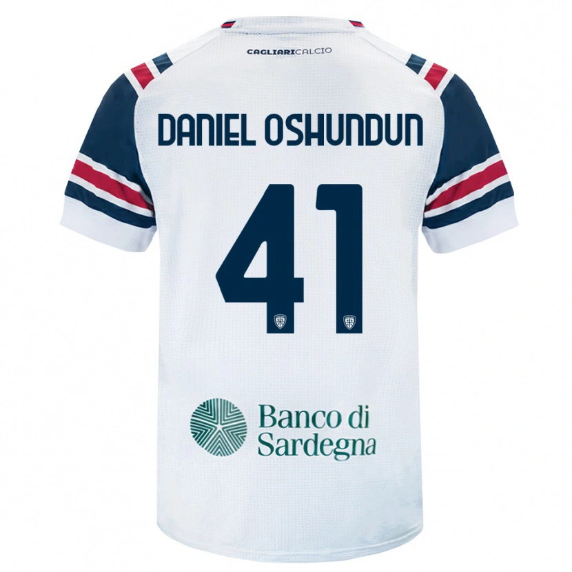 Danxen Niño Camiseta Olasunkanmi Daniel Oshundun #41 Blanco Rojo Verde 2ª Equipación 2026/27 La Camisa México