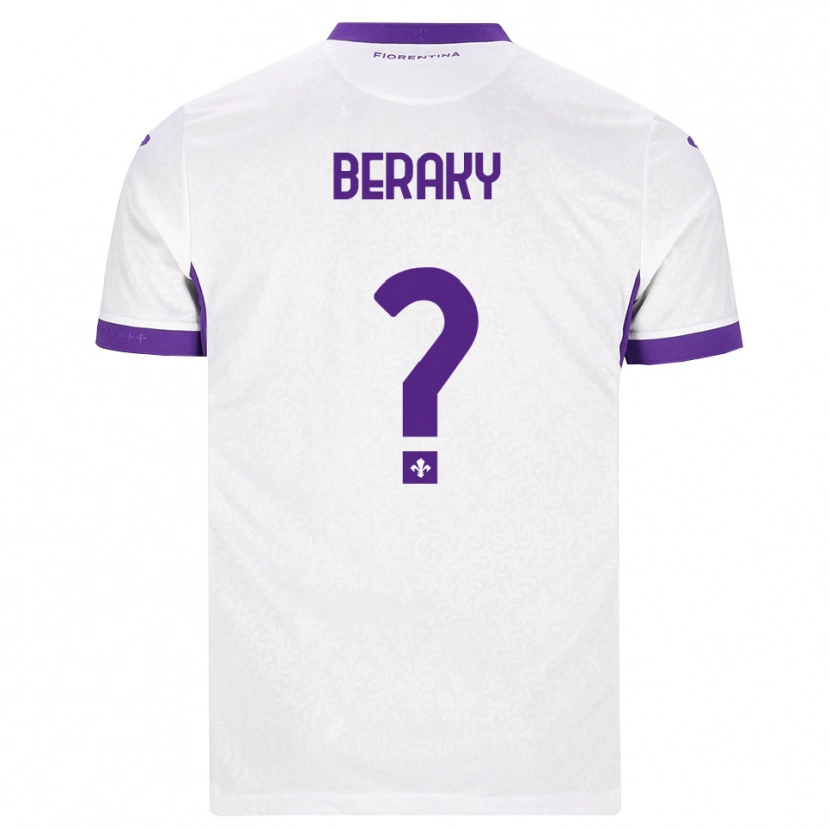 Danxen Niño Camiseta Mussie Beraky #0 Blanco Morado 2ª Equipación 2026/27 La Camisa México