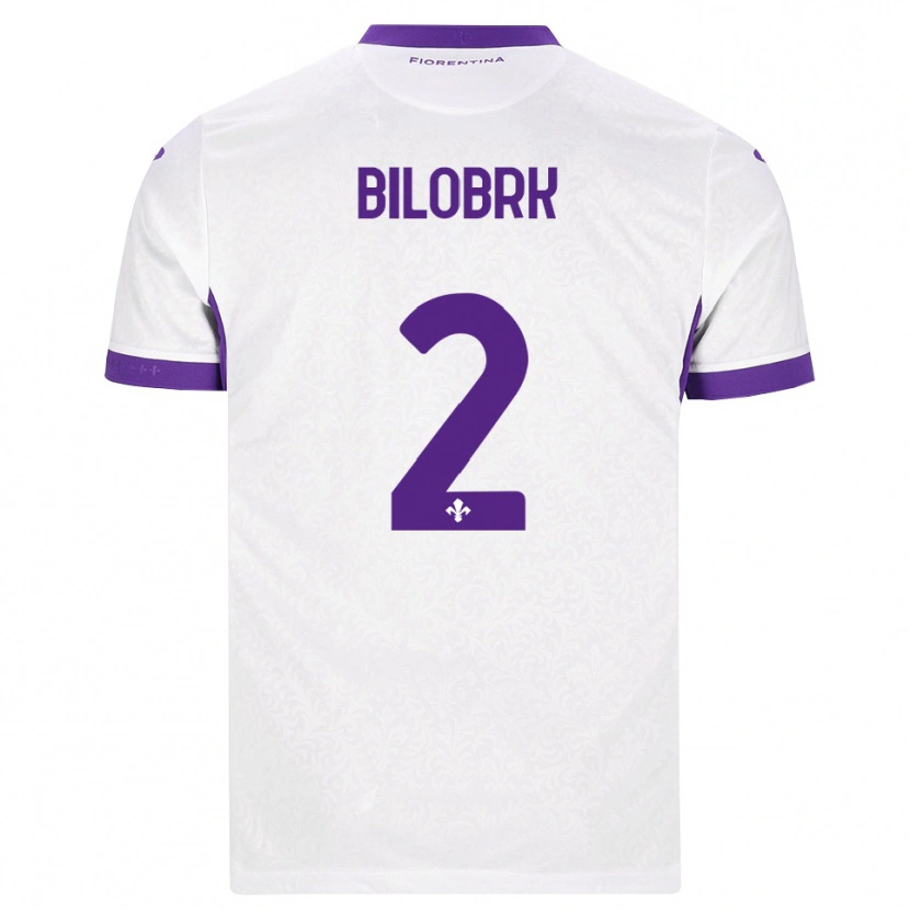 Danxen Niño Camiseta Ante Bilobrk #2 Blanco Morado 2ª Equipación 2026/27 La Camisa México