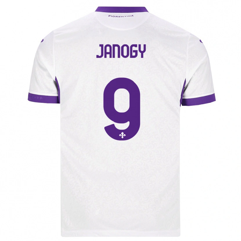 Danxen Niño Camiseta Madelen Janogy #9 Blanco Morado 2ª Equipación 2026/27 La Camisa México