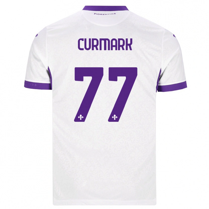 Danxen Niño Camiseta Filippa Curmark #77 Blanco Morado 2ª Equipación 2026/27 La Camisa México