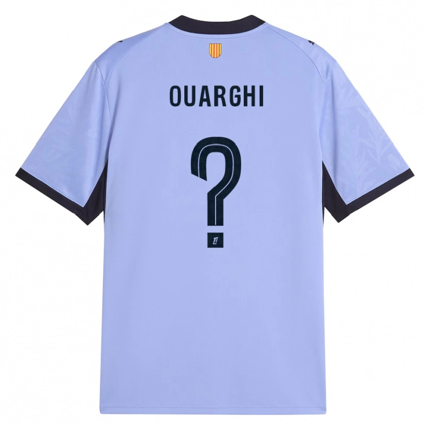 Danxen Niño Camiseta Ishac Ouarghi #0 Lavanda Negro Equipación Tercera 2026/27 La Camisa México