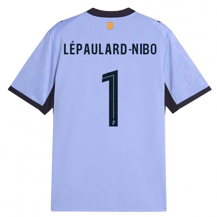 Danxen Niño Camiseta Mailey Lépaulard-Nibo #1 Lavanda Negro Equipación Tercera 2026/27 La Camisa México