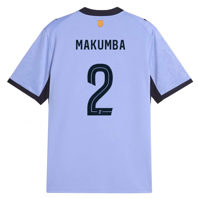 Danxen Niño Camiseta Enzo Makumba #2 Lavanda Negro Equipación Tercera 2026/27 La Camisa México