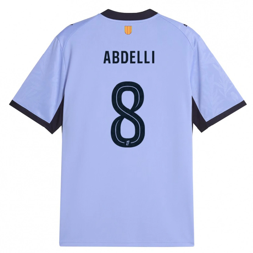 Danxen Niño Camiseta Himad Abdelli #8 Lavanda Negro Equipación Tercera 2026/27 La Camisa México