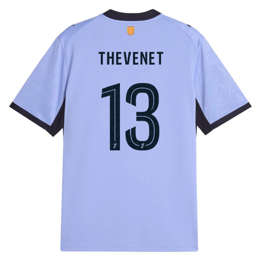 Danxen Niño Camiseta Maxence Thevenet #13 Lavanda Negro Equipación Tercera 2026/27 La Camisa México