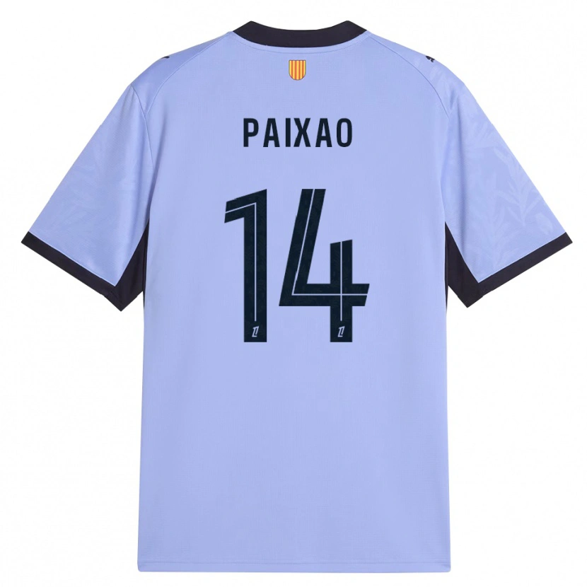 Danxen Niño Camiseta Igor Paixão #14 Lavanda Negro Equipación Tercera 2026/27 La Camisa México