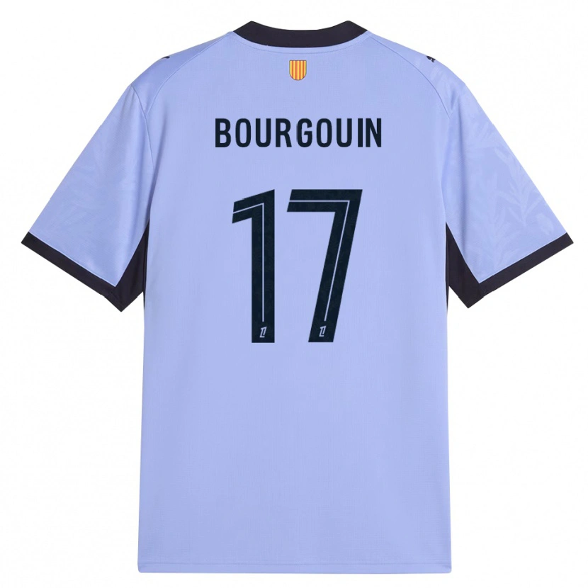 Danxen Niño Camiseta Laura Bourgouin #17 Lavanda Negro Equipación Tercera 2026/27 La Camisa México