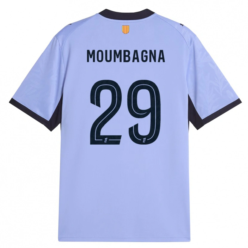 Danxen Niño Camiseta Faris Moumbagna #29 Lavanda Negro Equipación Tercera 2026/27 La Camisa México