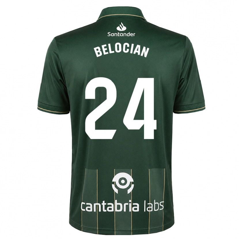 Danxen Niño Camiseta Jeanuël Belocian #24 Gris Pizarra Oscuro Blanco 2ª Equipación 2026/27 La Camisa México