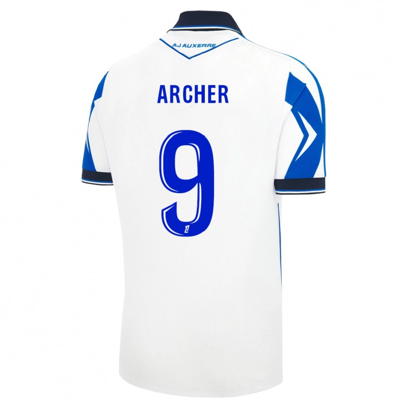 Danxen Niño Camiseta Cameron Archer #9 Negro Blanco Azul 1ª Equipación 2026/27 La Camisa México