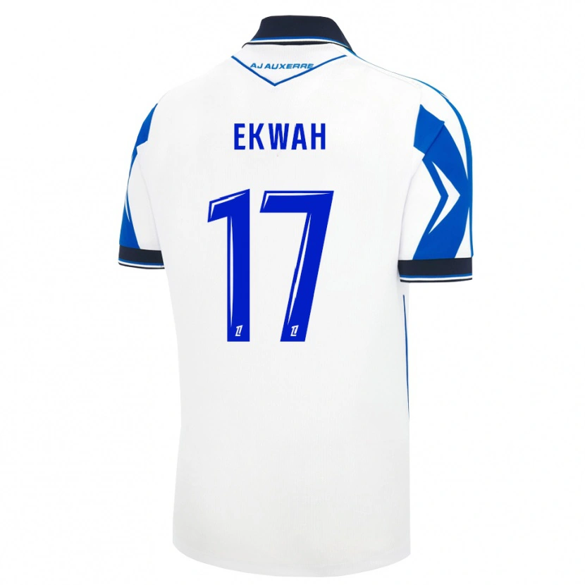 Danxen Niño Camiseta Pierre Ekwah #17 Negro Blanco Azul 1ª Equipación 2026/27 La Camisa México