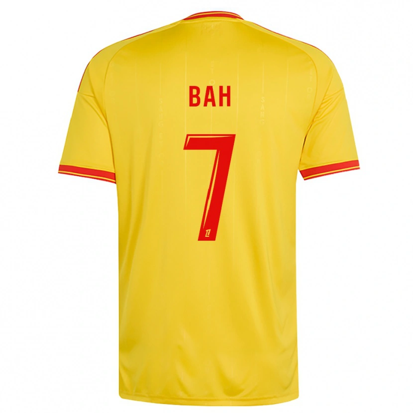 Danxen Hombre Camiseta Alpha Bah #7 Oro Naranja Rojo 1ª Equipación 2026/27 La Camisa México