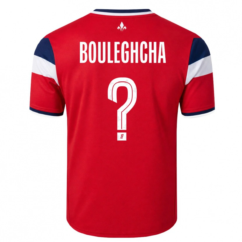 Danxen Hombre Camiseta Ismail Bouleghcha #0 Rojo Blanco Azul Real 1ª Equipación 2026/27 La Camisa México