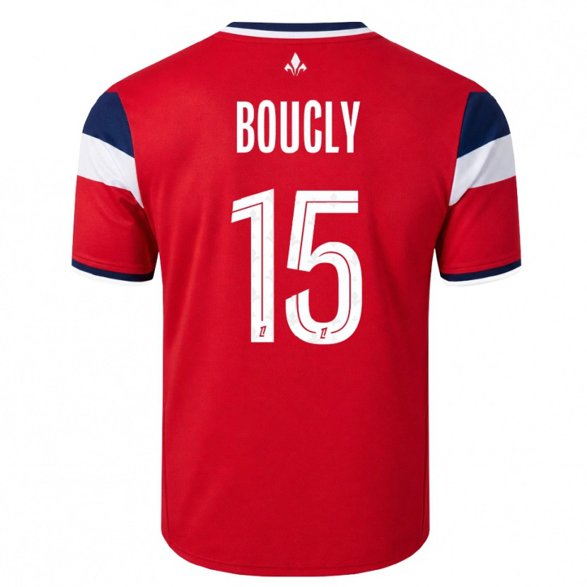 Danxen Hombre Camiseta Maite Boucly #15 Rojo Blanco Azul Real 1ª Equipación 2026/27 La Camisa México