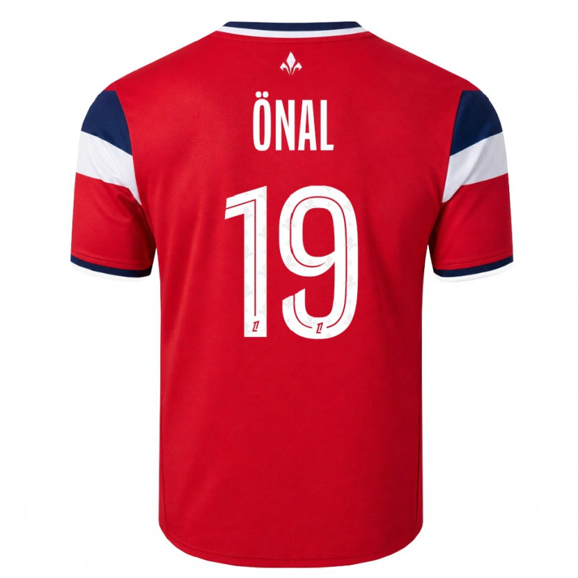 Danxen Hombre Camiseta Başar Önal #19 Rojo Blanco Azul Real 1ª Equipación 2026/27 La Camisa México
