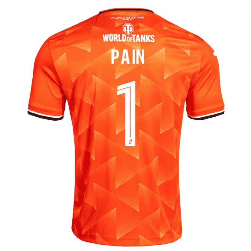 Danxen Hombre Camiseta Ilan Pain #1 Naranja Blanco Negro 1ª Equipación 2026/27 La Camisa México
