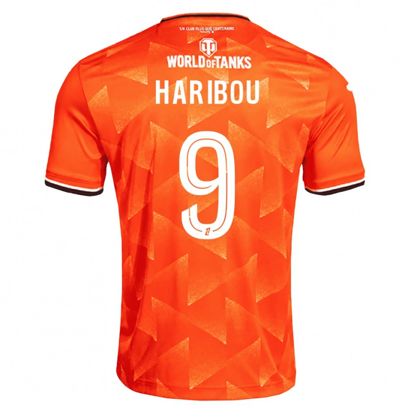 Danxen Hombre Camiseta Samir Haribou #9 Naranja Blanco Negro 1ª Equipación 2026/27 La Camisa México