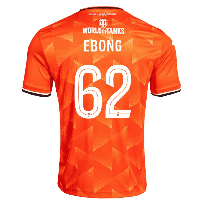 Danxen Hombre Camiseta Arthur Avom #62 Naranja Blanco Negro 1ª Equipación 2026/27 La Camisa México