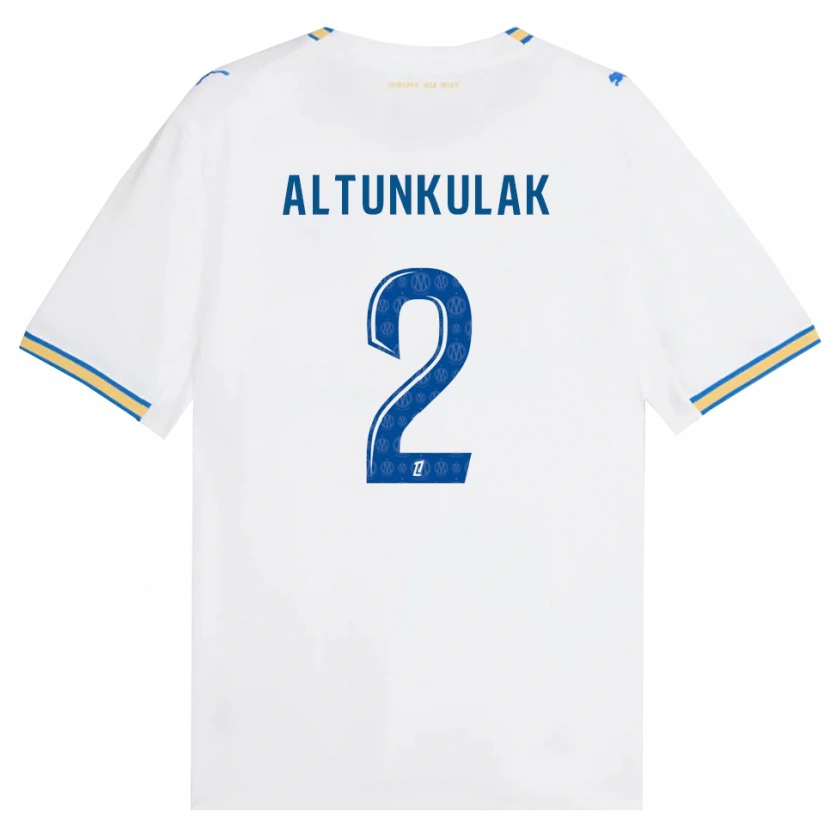 Danxen Hombre Camiseta Selen Altunkulak #2 Azul Lanzador Blanco 1ª Equipación 2026/27 La Camisa México