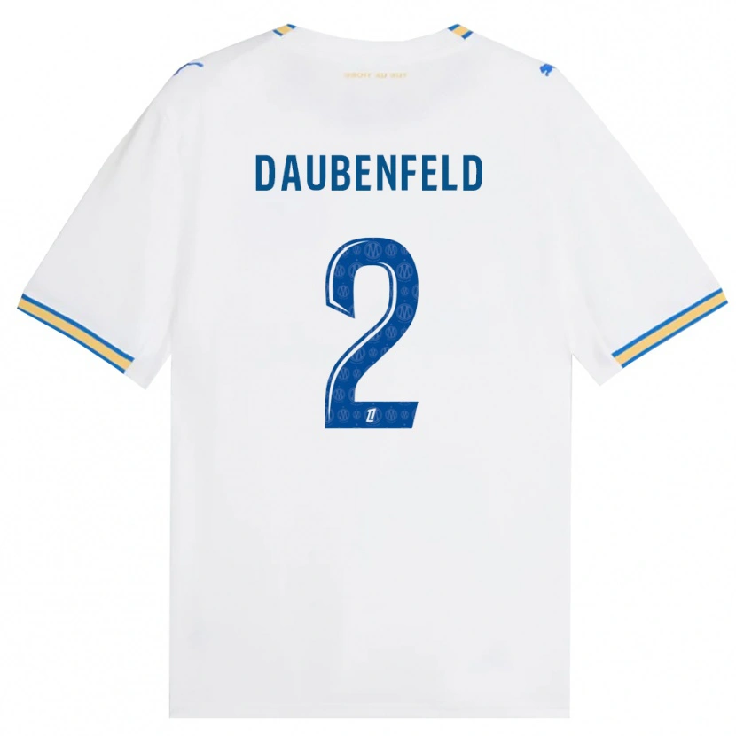 Danxen Hombre Camiseta Lucas Daubenfeld #2 Azul Lanzador Blanco 1ª Equipación 2026/27 La Camisa México